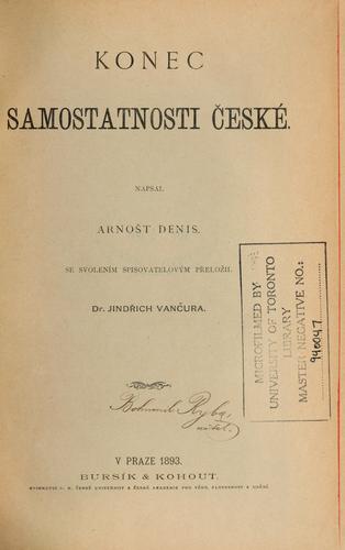 Konec samostatnosti české