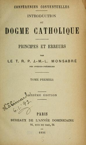 Introduction au dogme catholique