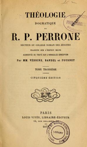 Théologie dogmatique
