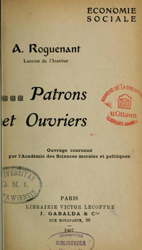 Patrons et ouvriers