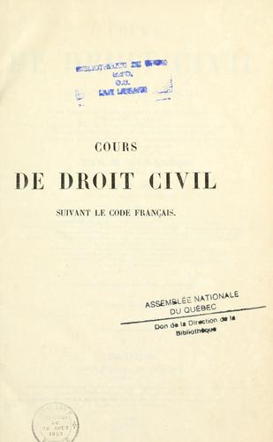 Cours de droit français
