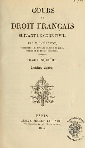 Cours de droit français