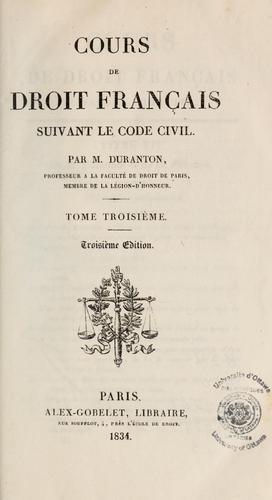 Cours de droit français