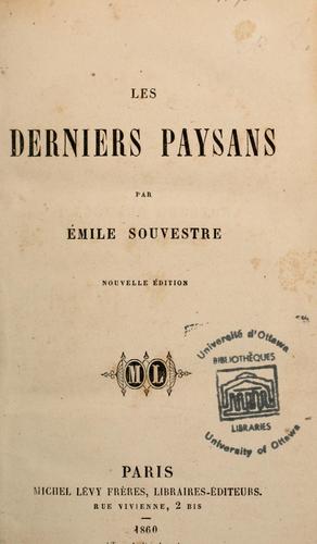 Les derniers paysans