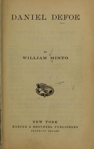 Daniel Defoe