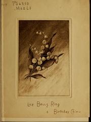 Lily-bells ring a birthday chime
