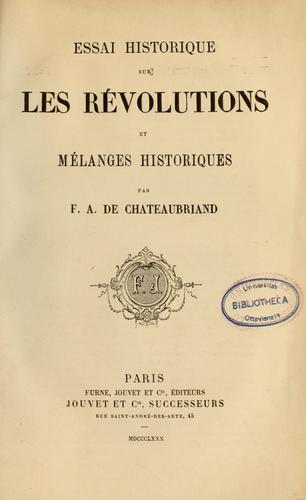 Oeuvres complètes