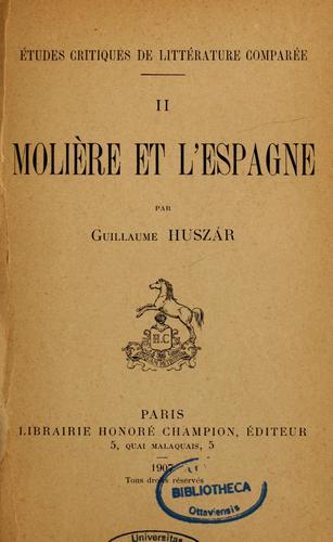 Molière et l'Espagne