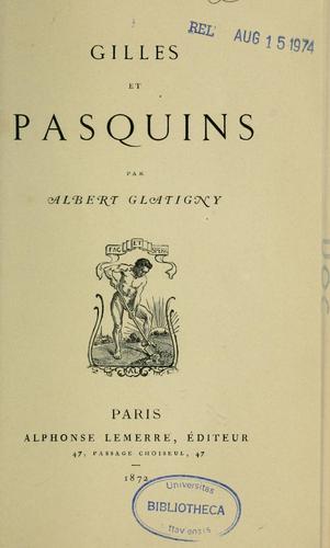 Gilles et Pasquins