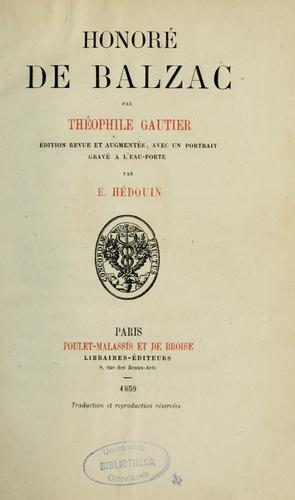 Honoré de Balzac