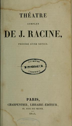 Théâtre complet