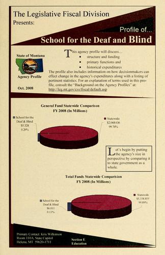 The Legislative Fiscal Division presents