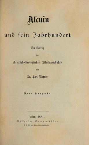 Alcuin und sein Jahrhundert