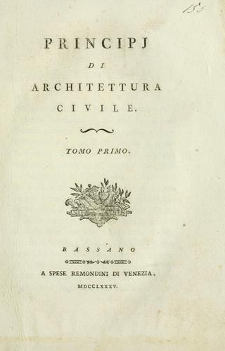 Principj di architettura civile