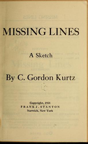 Missing lines