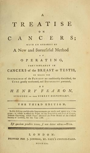 A treatise on cancers