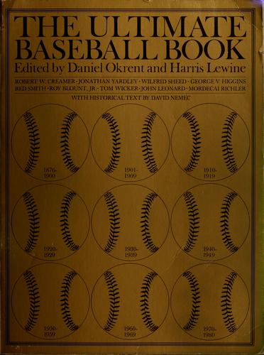 The Ultimate baseball book