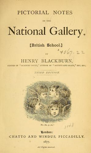Pictorial notes in the National Gallery