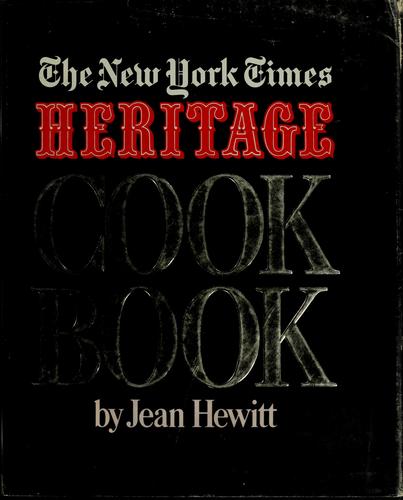 The New York times heritage cook book