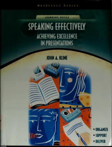 Speaking effectively