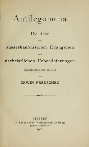 Antilegomena