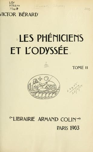 Les Phéniciens et lʹOdyssée