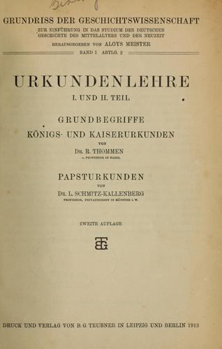 Urkundenlehre