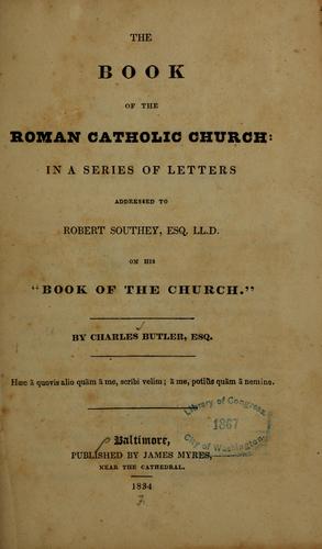 The book of the Roman-Catholic church