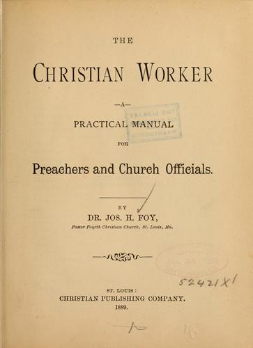 The Christian worker