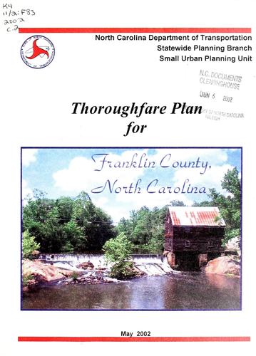 Franklin County thoroughfare plan