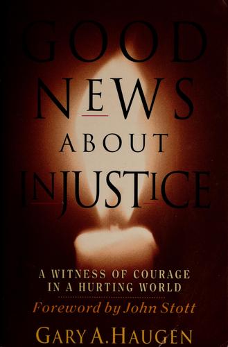 Good news about injustice