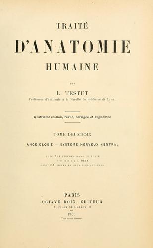 Traité d'anatomie humaine