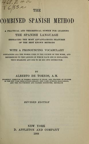The combined Spanish method