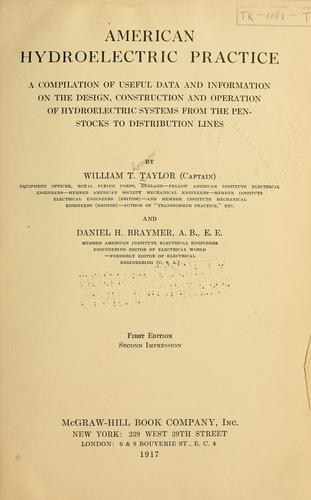 American hydroelectric practice
