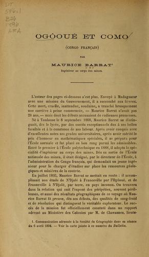 Ogôoué et Como