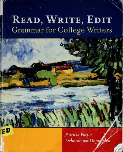Read, write, edit
