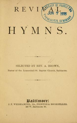 Revival hymns