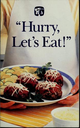 "Hurry, let's eat!"