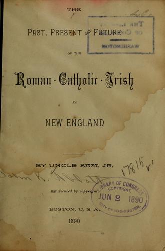 The past, present and future of the Roman Catholic Irish in New England