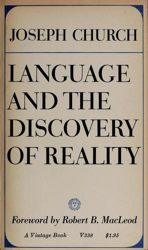 Language and the discovery of reality