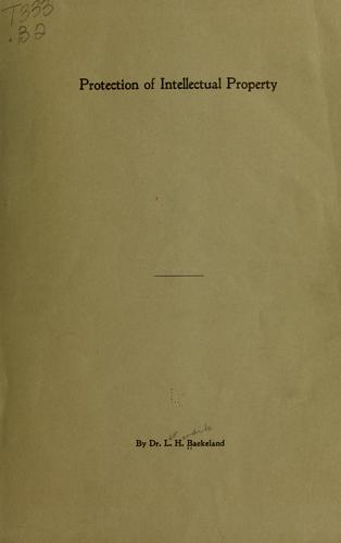 Protection of intellectual property