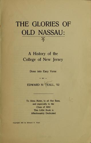 The glories of old Nassau