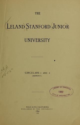 Circulars 1 and 2