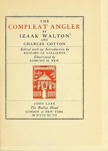 The compleat angler