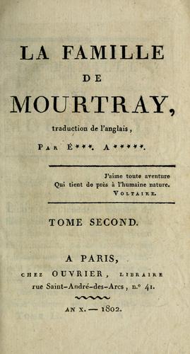 La Famille de Mourtray