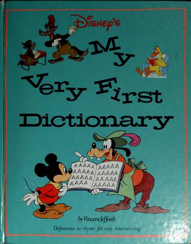 Disney's my very first dictionary