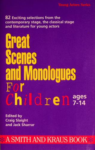 Great scenes and monologues for children