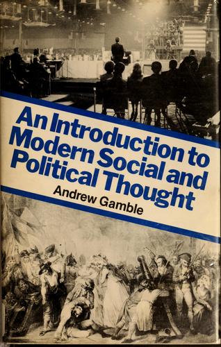 An introduction to modern social and political thought