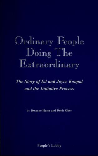 Ordinary people doing the extraordinary