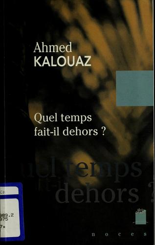 Quel temps fait-il dehors?